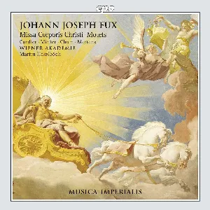Pochette de Missa Corporis Christi / Motets de Klaus Mertens - Wiener Akademie - Johann Joseph Fux - Martin Haselböck - Drew Minter
