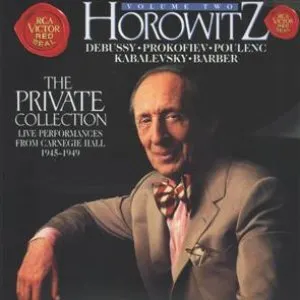 Pochette de The Private Collection, Volume 2 de Vladimir Horowitz