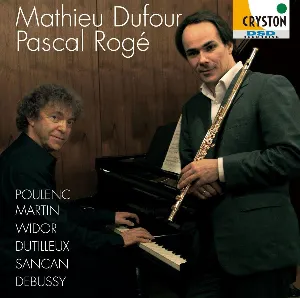 Pochette Poulenc / Martin / Widor / Dutilleux / Sancan / Debussy