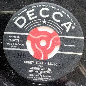 Pochette de Honky Tonk - Tango / Take Me Dreaming de Werner Müller und sein Orchester