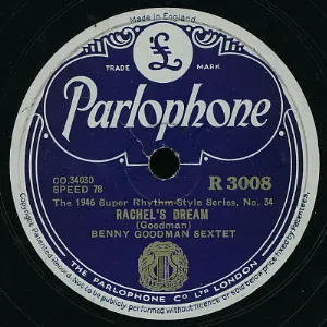 Pochette de She's Funny That Way / Rachel's Dream de The Benny Goodman Sextet