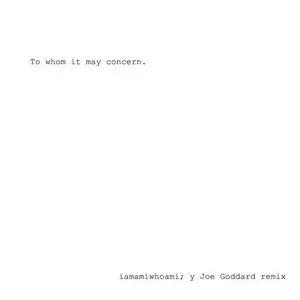 Pochette de y (Joe Goddard remix) de iamamiwhoami