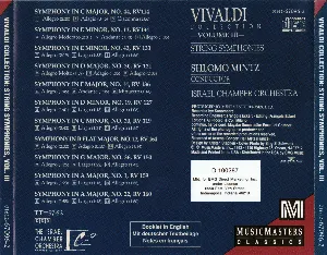 Pochette Vivaldi Collection, Volume III: String Symphonies