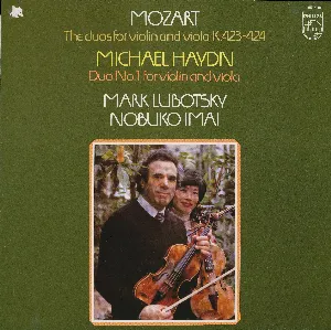 Pochette Mozart: Duos for Violin and Viola K. 423 & 424 / Haydn: Duo No.1 for Violin and Viola