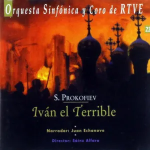 Pochette de Iván el Terrible de Sergei Prokofiev