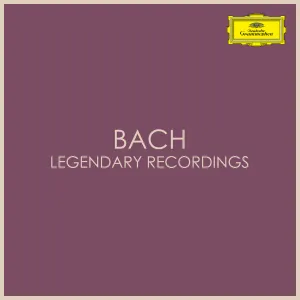Pochette de Legendary Recordings de Johann Sebastian Bach
