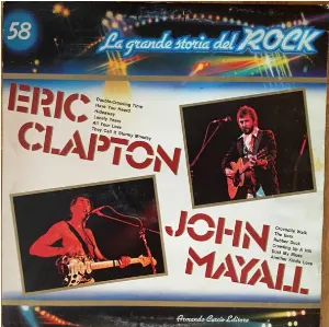 Pochette Eric Clapton / John Mayall (La grande storia del rock)