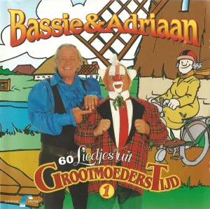 Pochette de 60 liedjes uit grootmoederstijd 1 de Bassie & Adriaan