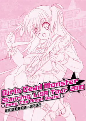 Pochette Girls Dead Monster Starring LiSA Tour 2010 -Keep The Angel Beats!- Pamphlet Music Disc