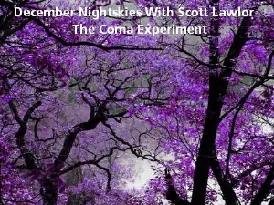 Pochette de The Coma Experiment de Scott Lawlor - December Nightskies