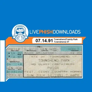 Pochette de 1991-07-14: Townshend Family Park, Townshend, VT, USA de Phish