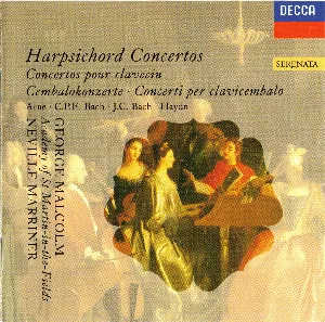 Pochette Harpsichord Concertos and Overtures
