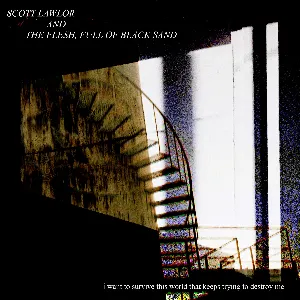 Pochette de I Want to Survive This World That Keeps Trying to Destroy Me de Scott Lawlor - The Flesh, Full of Black Sand