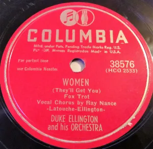 Pochette de Women / Change My Ways de Duke Ellington and His Orchestra