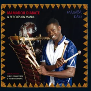 Pochette de Mamadou Diabate & Percussion Mania: Masaba Kan de Mamadou Diabaté
