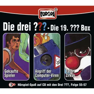 Pochette de Die drei ??? Die 19. ??? Box de Die drei ???
