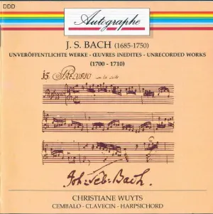 Pochette de Unveröffentliche Werke de Johann Sebastian Bach