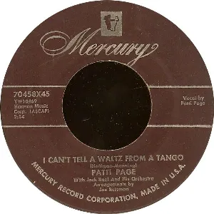Pochette I Can’t Tell a Waltz From a Tango / The Mama Doll Song