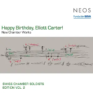 Pochette Happy Birthday Elliott Carter! New Chamber Works