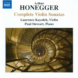Pochette de Complete Violin Sonatas de Arthur Honegger