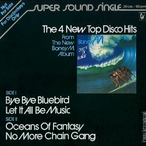 Pochette de The 4 New Top Disco Hits de Boney M.