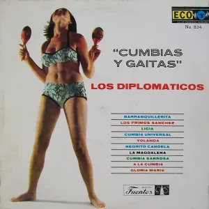 Pochette de Cumbias y gaitas de Los Diplomáticos
