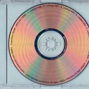 Pochette de Untitled (1999) de Francisco López