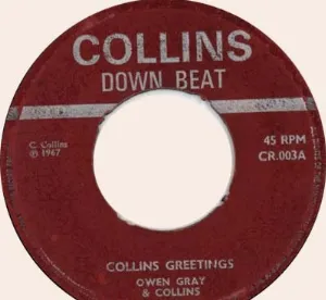 Pochette de Collins Greetings / Rock It Down de Owen Gray