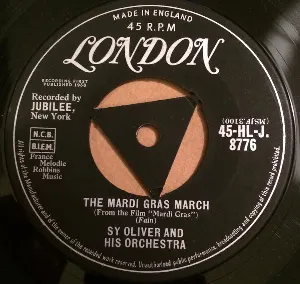 Pochette de The Mardi Gras March / In a Little Spanish Town Cha-Cha de Sy Oliver and His Orchestra