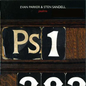 Pochette de Psalms de Evan Parker