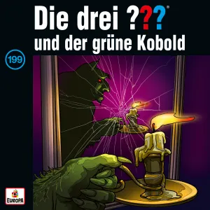 Pochette de Die drei ??? 199: und der grüne Kobold de Die drei ???