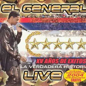 Pochette de La verdadera historia: XV años de éxitos de El General