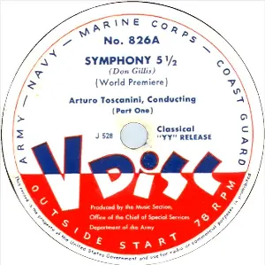 Pochette de Symphony 5½ de Arturo Toscanini