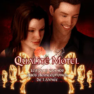 Pochette de Les plus grands duos francophones de l'année de Qualité Motel