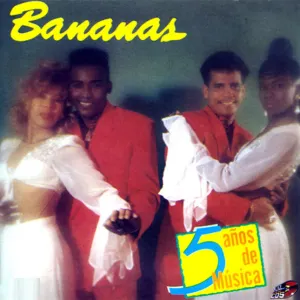 Pochette de 5 años de música de Grupo Bananas