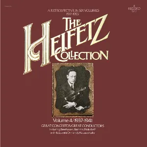 Pochette de The Heifetz Collection: (1937-1941) Vol. 4 de Jascha Heifetz