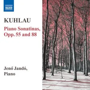 Pochette de Piano Sonatinas, opp. 55 and 88 de Jenő Jandó - Friedrich Kuhlau