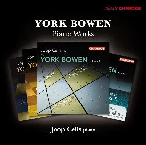 Pochette de Piano Works de Edwin York Bowen