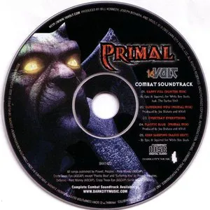 Pochette Primal: Combat Soundtrack