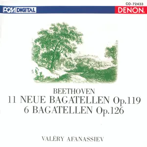 Pochette 11 neue Bagatellen, op. 119 / 6 Bagatellen, op. 126