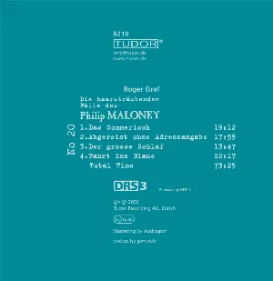 Pochette de Die haarsträubenden Fälle des Philip Maloney, N° 20 de Roger Graf