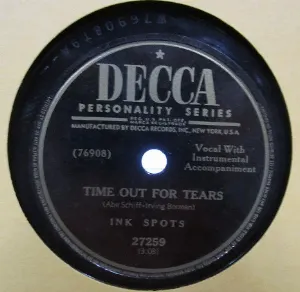 Pochette de Time Out for Tears / Dream Awhile de The Ink Spots