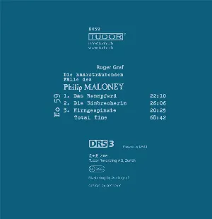Pochette de Die haarsträubenden Fälle des Philip Maloney, N° 59 de Roger Graf