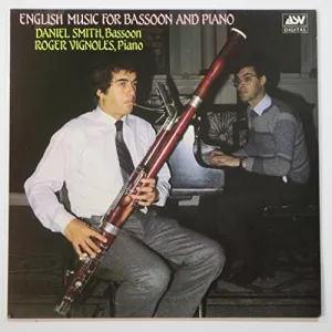 Pochette de English Music for Bassoon and Piano de Daniel Smith