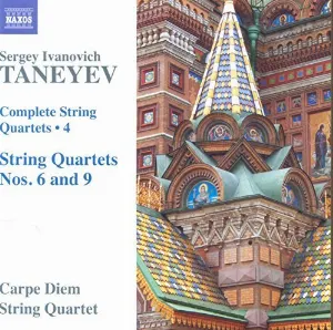 Pochette de Complete String Quartets 4: String Quartets nos. 6 and 9 de Sergei Taneyev