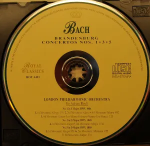Pochette Brandenburg Concertos nos. 1, 3, & 5