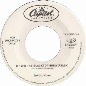 Pochette de Where the Blacktop Ends de Keith Urban