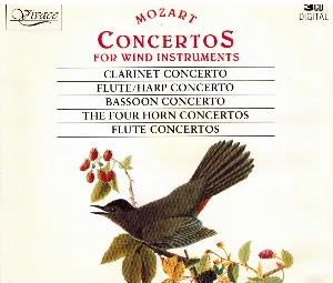 Pochette Concertos for wind instruments