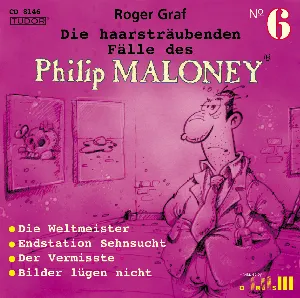 Pochette de Die haarsträubenden Fälle des Philip Maloney, N° 6 de Roger Graf