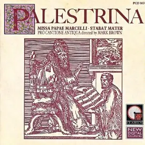 Pochette de Missa Papae Marcelli / Stabat Mater de Giovanni Pierluigi da Palestrina - Pro Cantione Antiqua